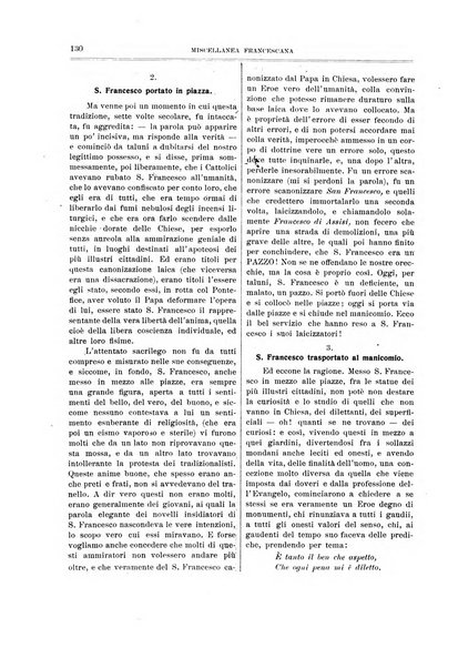 Miscellanea francescana di storia, di lettere, di arti