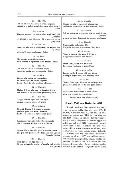 Miscellanea francescana di storia, di lettere, di arti