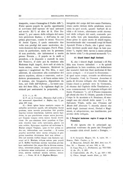 Miscellanea francescana di storia, di lettere, di arti