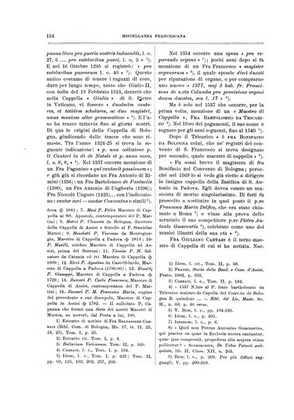 Miscellanea francescana di storia, di lettere, di arti