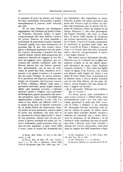 Miscellanea francescana di storia, di lettere, di arti