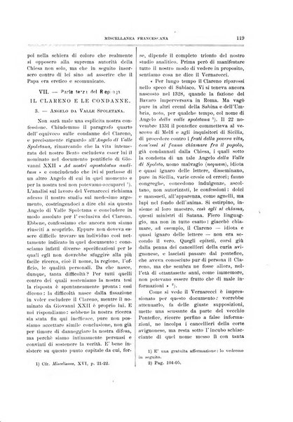 Miscellanea francescana di storia, di lettere, di arti