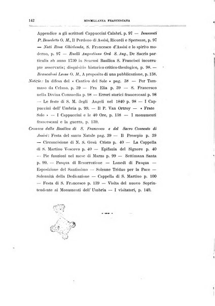 Miscellanea francescana di storia, di lettere, di arti