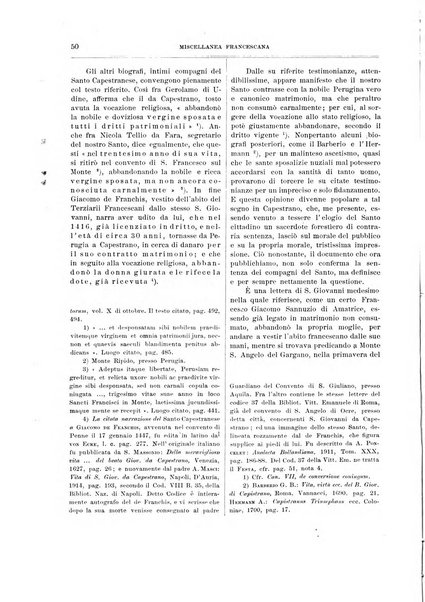 Miscellanea francescana di storia, di lettere, di arti