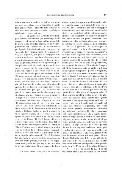 Miscellanea francescana di storia, di lettere, di arti