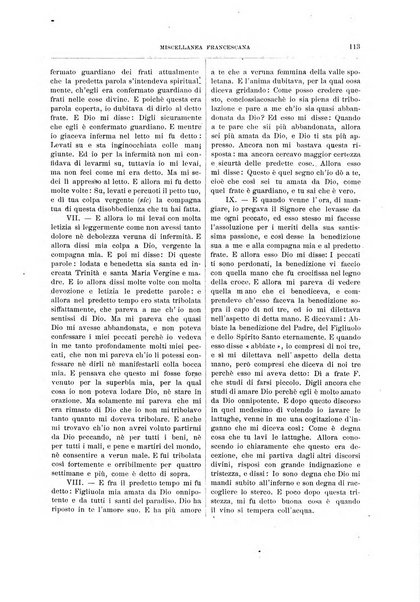 Miscellanea francescana di storia, di lettere, di arti