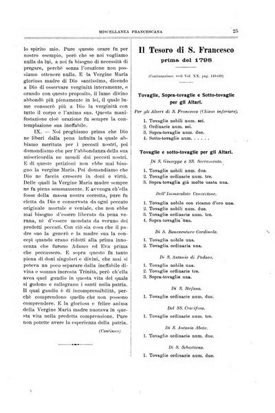 Miscellanea francescana di storia, di lettere, di arti