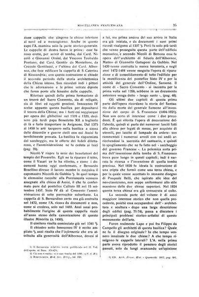 Miscellanea francescana di storia, di lettere, di arti