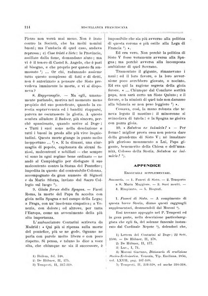 Miscellanea francescana di storia, di lettere, di arti