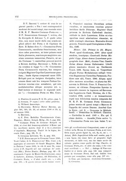 Miscellanea francescana di storia, di lettere, di arti