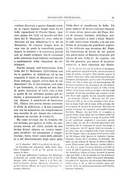 Miscellanea francescana di storia, di lettere, di arti