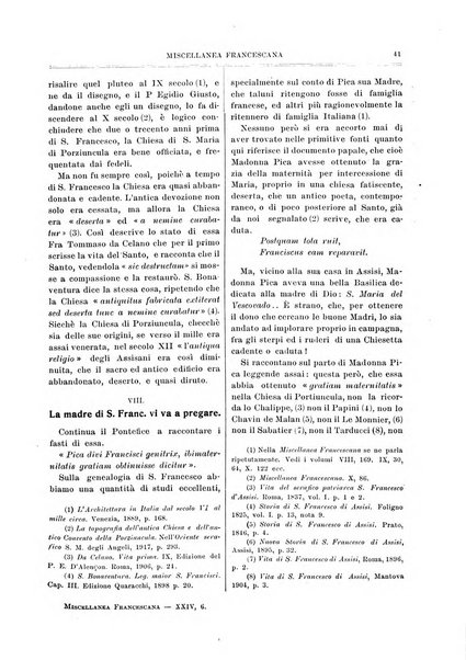 Miscellanea francescana di storia, di lettere, di arti