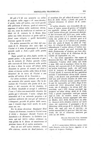 Miscellanea francescana di storia, di lettere, di arti