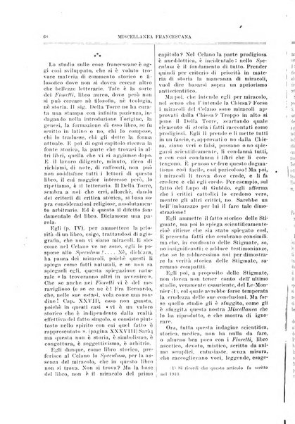 Miscellanea francescana di storia, di lettere, di arti