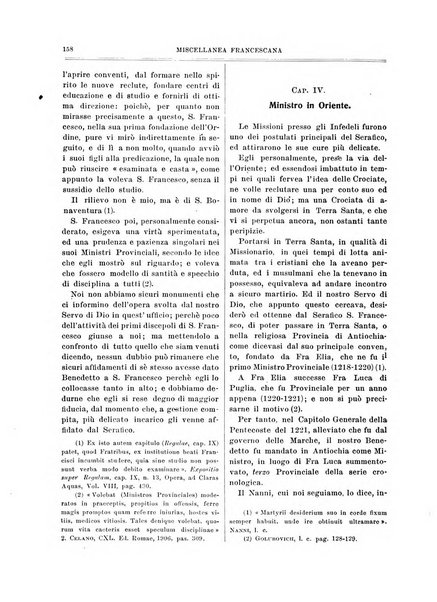 Miscellanea francescana di storia, di lettere, di arti