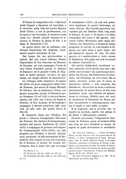 Miscellanea francescana di storia, di lettere, di arti