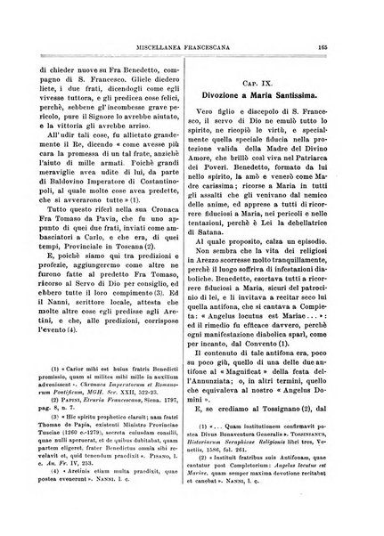 Miscellanea francescana di storia, di lettere, di arti