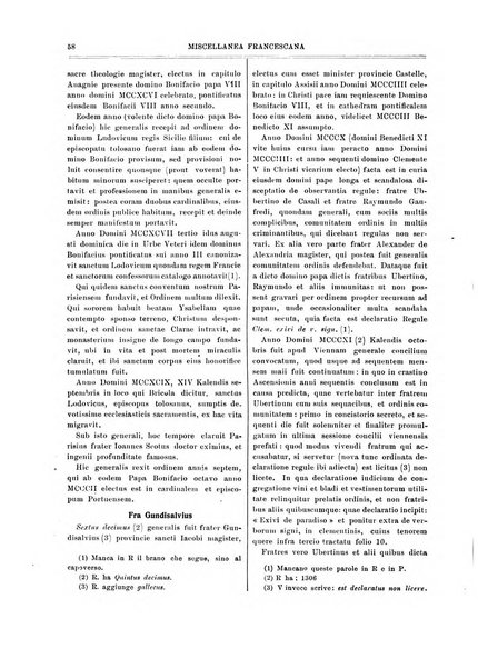 Miscellanea francescana di storia, di lettere, di arti