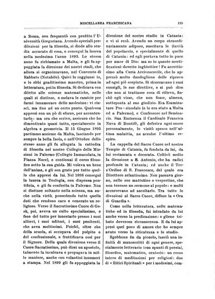 Miscellanea francescana di storia, di lettere, di arti