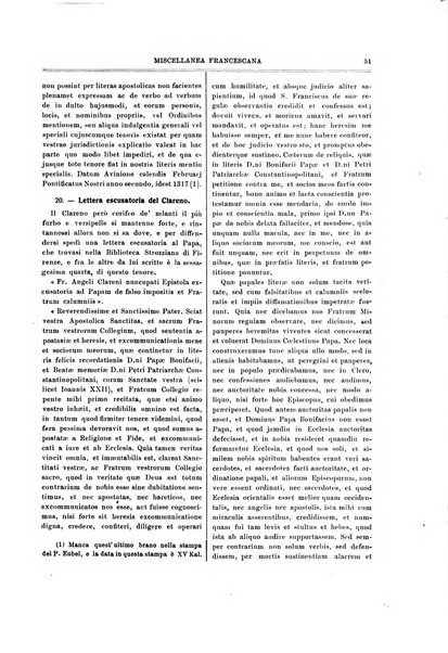 Miscellanea francescana di storia, di lettere, di arti