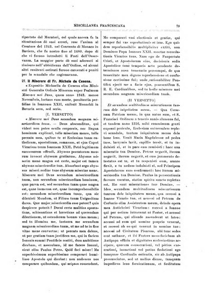 Miscellanea francescana di storia, di lettere, di arti