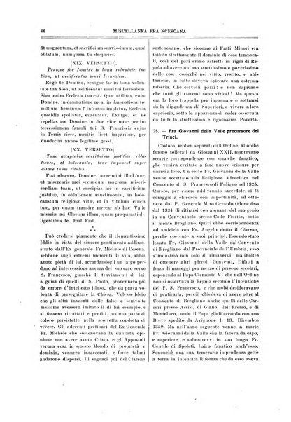 Miscellanea francescana di storia, di lettere, di arti