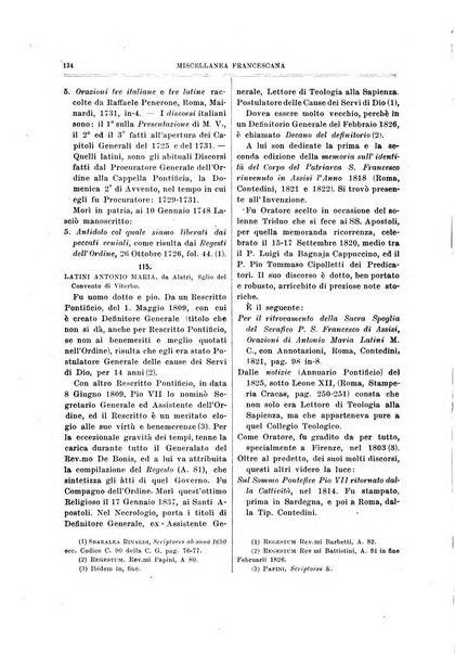 Miscellanea francescana di storia, di lettere, di arti