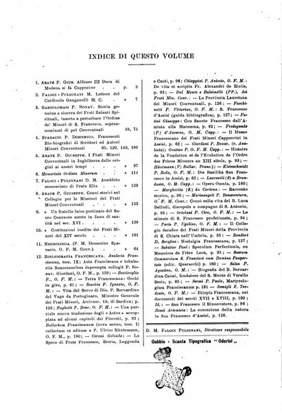 Miscellanea francescana di storia, di lettere, di arti