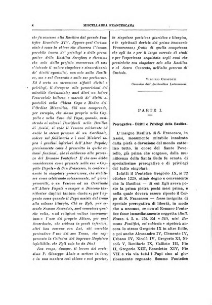 Miscellanea francescana di storia, di lettere, di arti