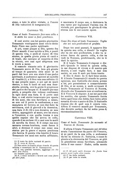 Miscellanea francescana di storia, di lettere, di arti