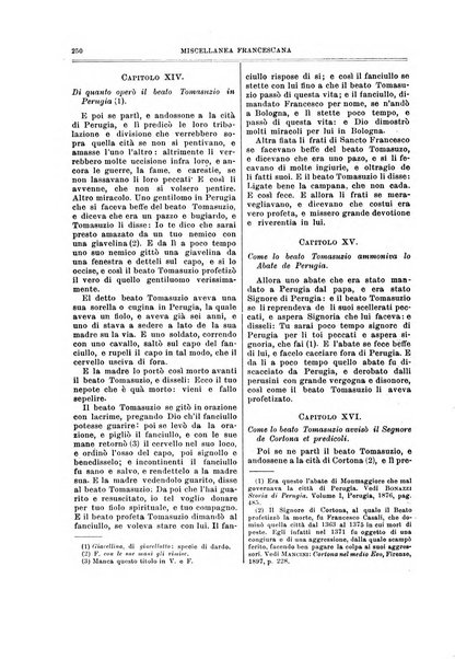 Miscellanea francescana di storia, di lettere, di arti