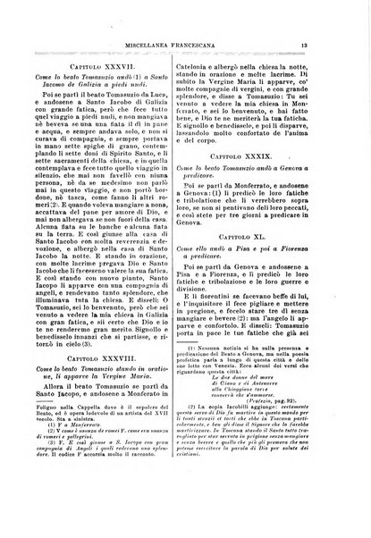 Miscellanea francescana di storia, di lettere, di arti