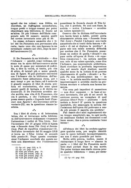 Miscellanea francescana di storia, di lettere, di arti