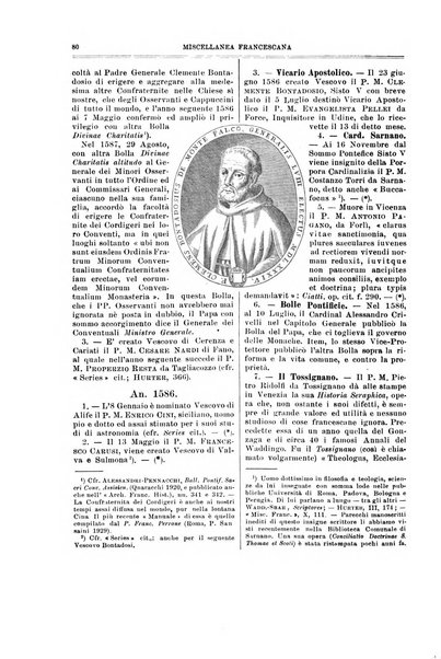 Miscellanea francescana di storia, di lettere, di arti