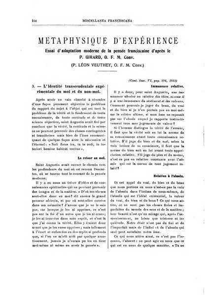 Miscellanea francescana di storia, di lettere, di arti