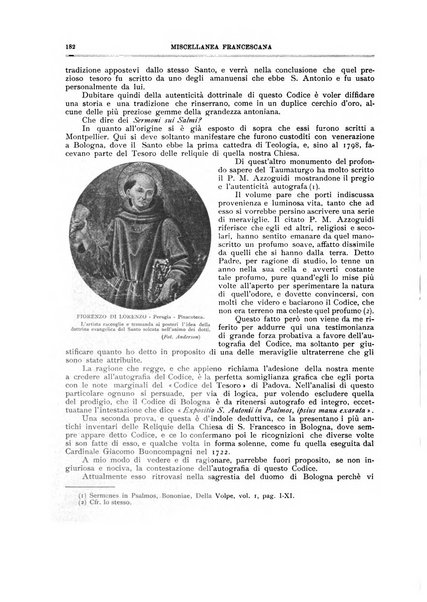 Miscellanea francescana di storia, di lettere, di arti