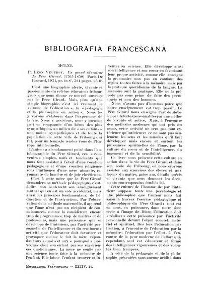 Miscellanea francescana di storia, di lettere, di arti