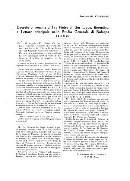 Miscellanea francescana di storia, di lettere, di arti