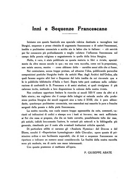 Miscellanea francescana di storia, di lettere, di arti