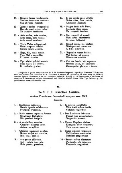 Miscellanea francescana di storia, di lettere, di arti