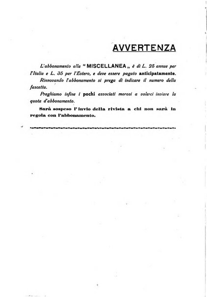 Miscellanea francescana di storia, di lettere, di arti