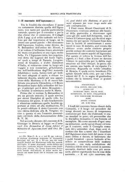 Miscellanea francescana di storia, di lettere, di arti