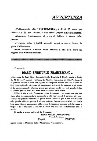 Miscellanea francescana di storia, di lettere, di arti