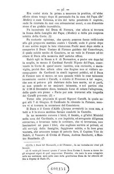 Miscellanea storica romana od archivio di storia medioevale ed ecclesiastica rivista periodica del conte Francesco Cristofori