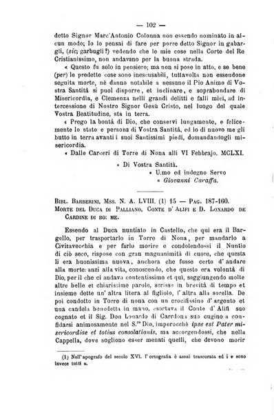 Miscellanea storica romana od archivio di storia medioevale ed ecclesiastica rivista periodica del conte Francesco Cristofori