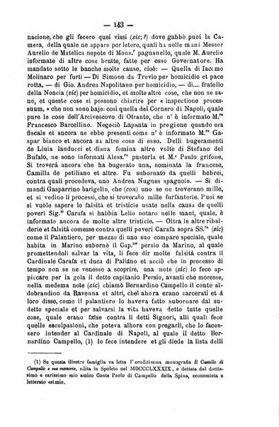 Miscellanea storica romana od archivio di storia medioevale ed ecclesiastica rivista periodica del conte Francesco Cristofori