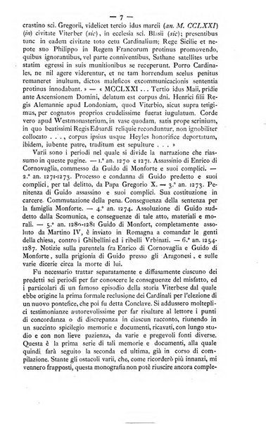 Miscellanea storica romana od archivio di storia medioevale ed ecclesiastica rivista periodica del conte Francesco Cristofori