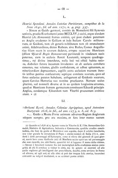 Miscellanea storica romana od archivio di storia medioevale ed ecclesiastica rivista periodica del conte Francesco Cristofori