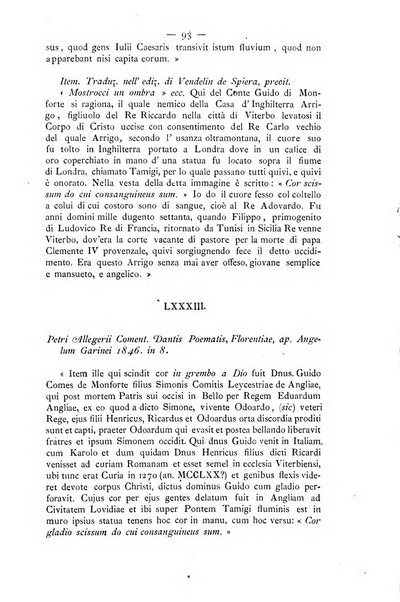 Miscellanea storica romana od archivio di storia medioevale ed ecclesiastica rivista periodica del conte Francesco Cristofori