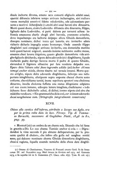 Miscellanea storica romana od archivio di storia medioevale ed ecclesiastica rivista periodica del conte Francesco Cristofori